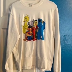 Kaws x sesame street sweater